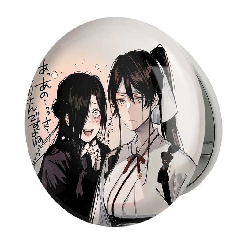 آینه جیبی خندالو طرح ساگیری و شیجا انیمه بهشت جهنمیان مدل تاشو کد 27090 