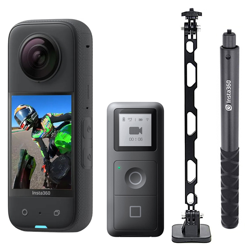 دوربین فیلم برداری ورزشی اینستا 360 مدل INSTA360 X3 به همراه لوازم جانبی