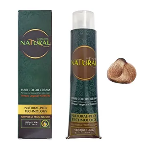 رنگ مو نچرال اینیستینکس شماره 8.01 حجم 120 میلی لیتر رنگ بلوند طبیعی دودی