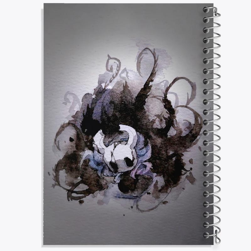 دفتر ژورنال نویسی 50 برگ خندالو مدل نقطه ای طرح بازی هالو نایت (Hollow Knight) کد 32994