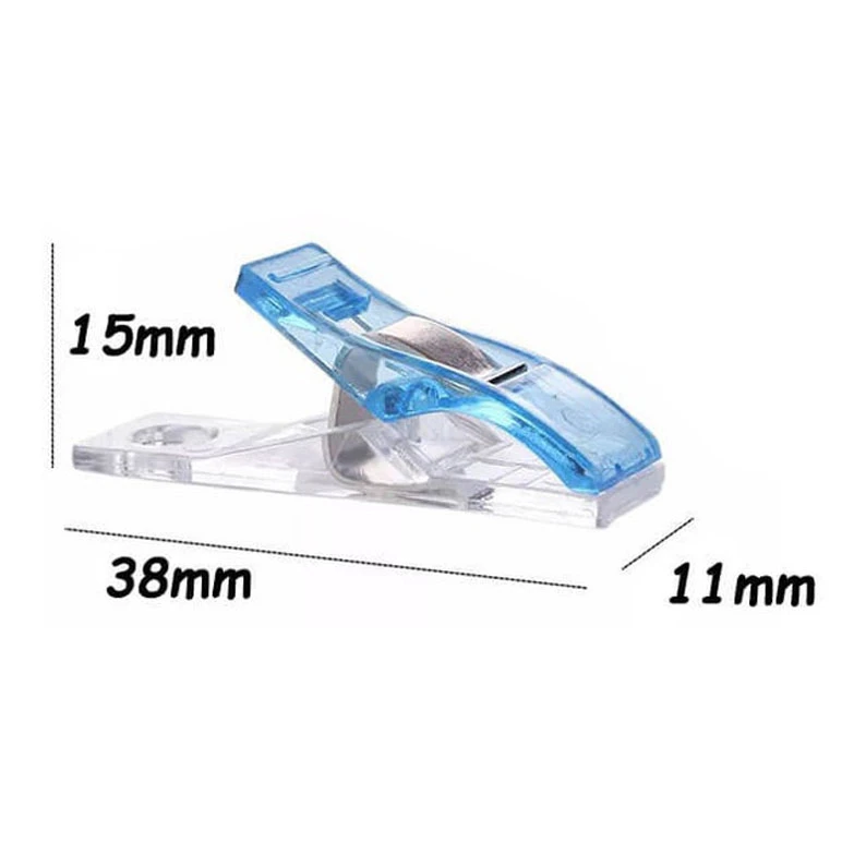 عکس شماره 4 : گیره نگهدارنده پارچه کد g30 بسته 30 عددی