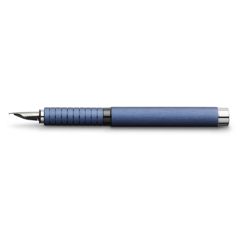 خودنویس فابر کاستل مدل Essentio Fountain Pen, Aluminium Blue - Fine خودنویس فابر کاستل مدل Essentio Fountain Pen, Aluminium Blue - Fine