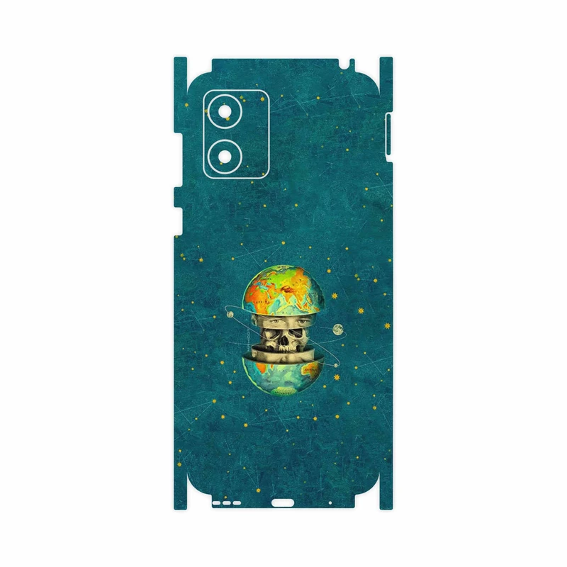 برچسب پوششی ماهوت مدل Collage of Earth Face-FullSkin مناسب برای گوشی موبایل موتورولا Moto E13