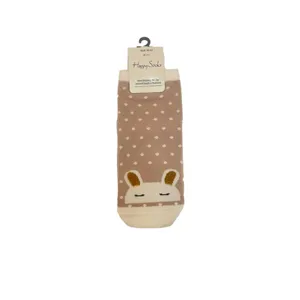 جوراب دخترانه مدل خرگوش گوش پشمی