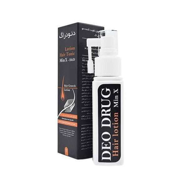 لوسیون مو دئو دراگ مدل min x حجم 60 میلی لیتر