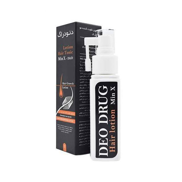 لوسیون مو دئو دراگ مدل min x حجم 60 میلی لیتر