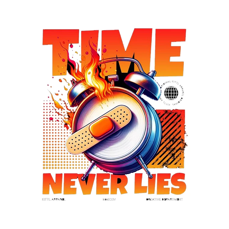 استیکر پارچه و لباس پاد آفرین مدل ساعت کد 4402