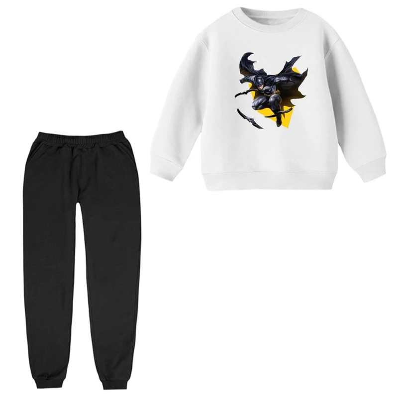 ست سویشرت و شلوار راحتی بچگانه مدل بتمن کد ۱  