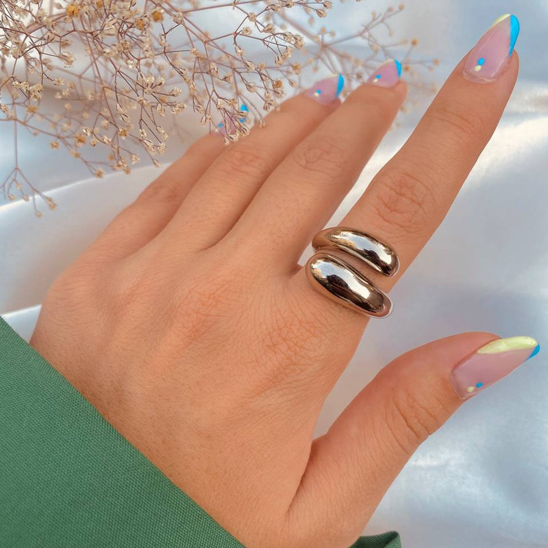 انگشتر زنانه مدل پورتو انگشتر زنانه مدل پورتو