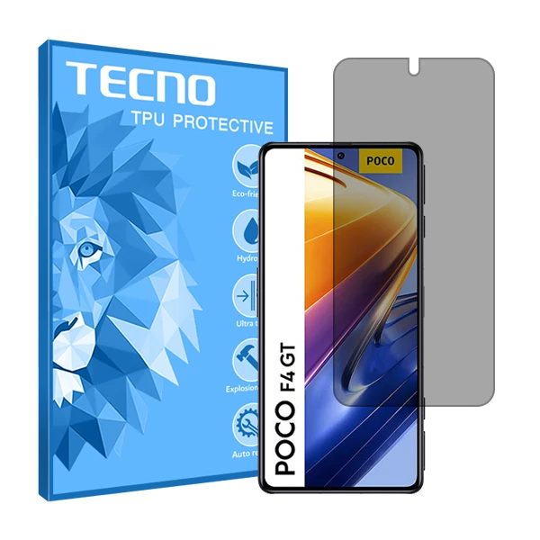 محافظ صفحه نمایش حریم شخصی تکنو مدل HyPRV مناسب برای گوشی موبایل شیائومی Poco F4 GT