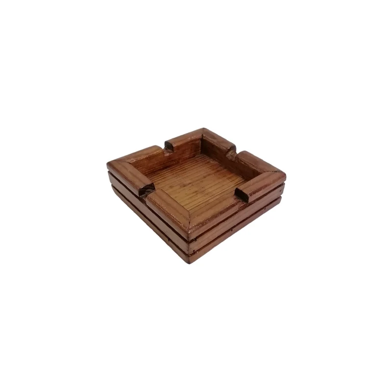 زیرسیگاری مدل چوبی طرح ترمو کد 788