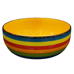 کاسه چینی مدل رنگین کمان کد 20