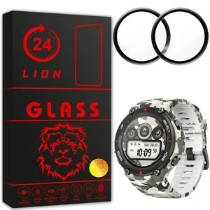   محافظ صفحه نمایش لاین مدل RT007 مناسب برای ساعت هوشمند شیائومی Smart Watch Amazfit T Rex بسته دو عددی