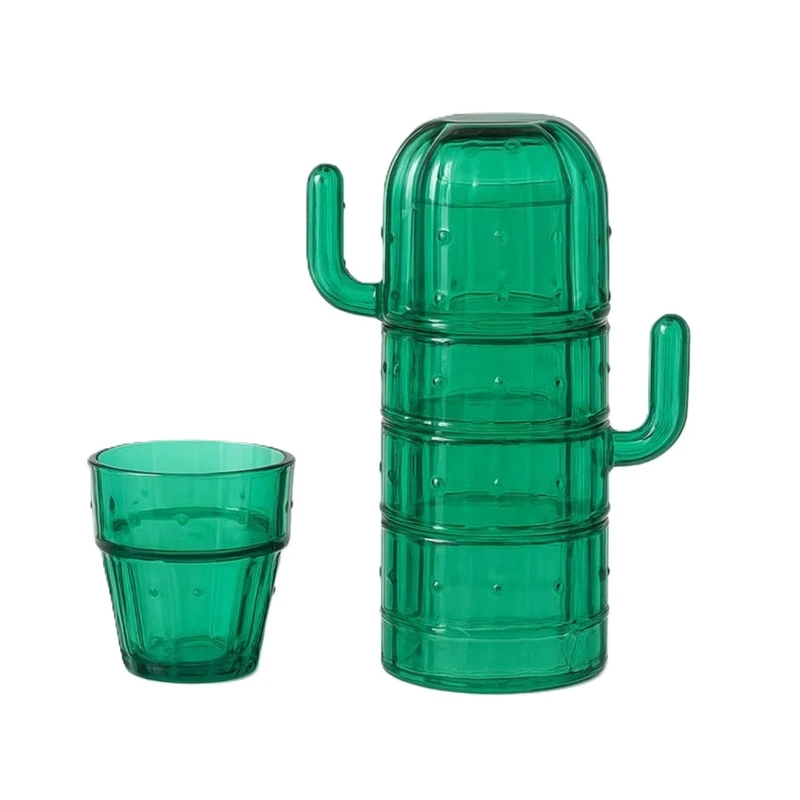 سرویس پارچ و لیوان 4 پارچه مدل کاکتوس