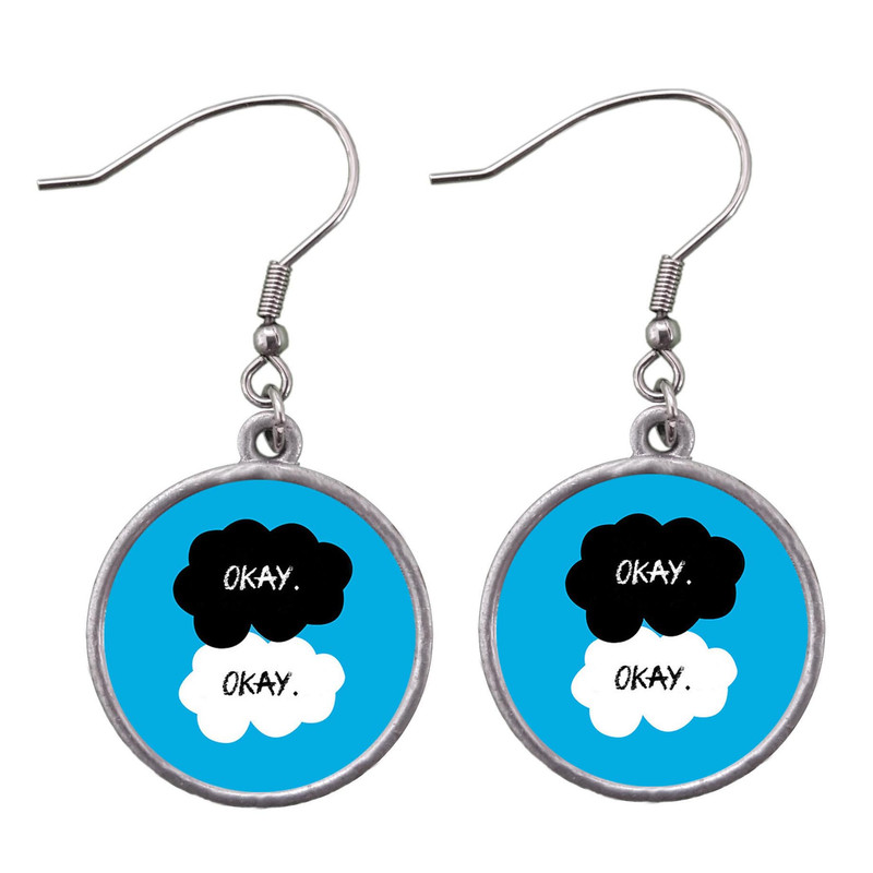 گوشواره دخترانه طرح Okey Okey کد 25