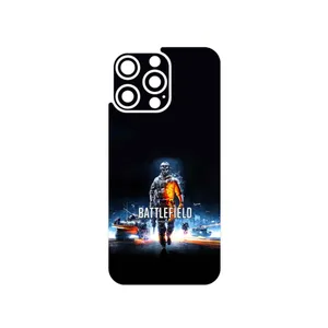 MAHOOT Battlefield Game Series Cover Sticker for Apple iPhone 15 Pro Max