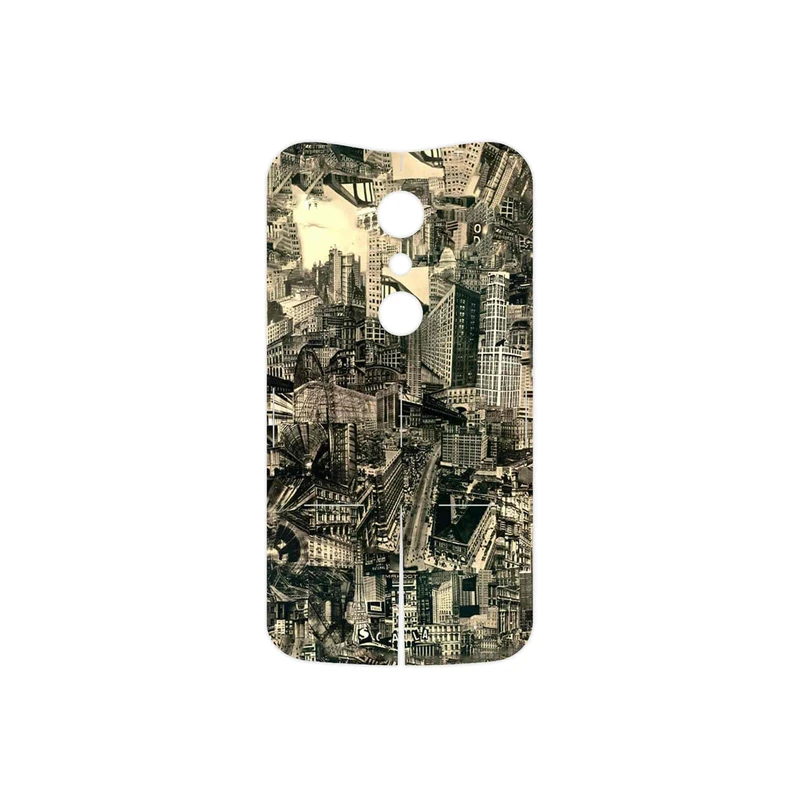 برچسب پوششی ماهوت مدل Collage of Skyscraper مناسب برای گوشی موبایل موتورولا Moto G 2nd gen