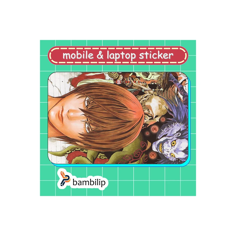 استیکر بامبیلیپ مدل کارت عابر طرح انیمه دفتر مرگ کد 0066723