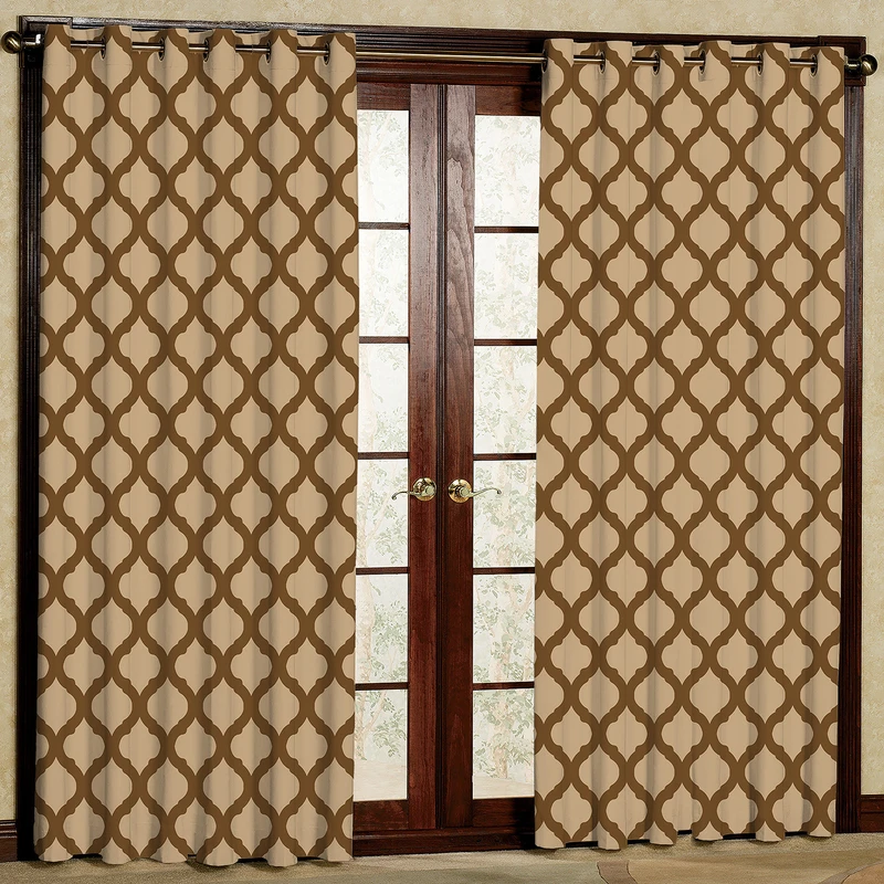 پرده مدل مخمل پانچی کد 4837aT2 سایز 200x140 سانتی متر