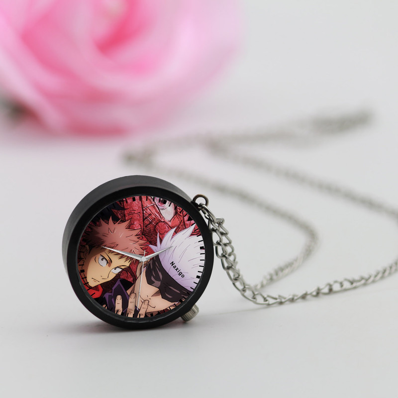 ساعت گردنبندی عقربه ای ناکسیگو مدل جوجوتسو کایسن کد NF12921