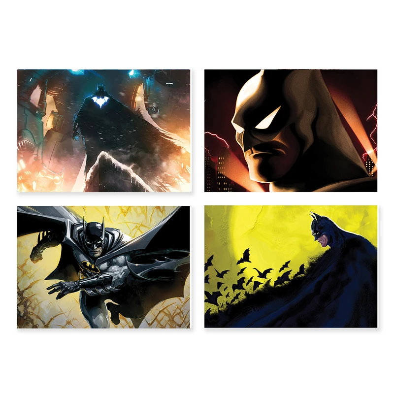 پوستر طرح بتمن کد A-2214- Batman مجموعه 4 عددی