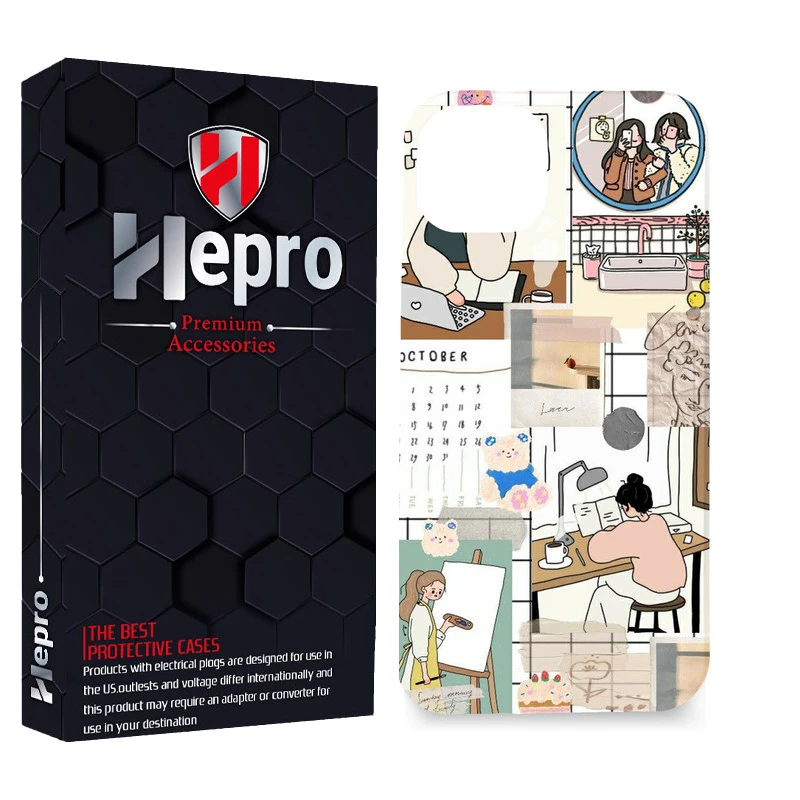 کاور هپرو مدل MC مناسب برای گوشی موبایل اپل IPHONE 13 PRO