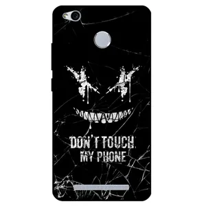 Megafone Dont touch my phone 1884 Cover For Xiaomi Redmi 3 / 3S / 3 Pro
