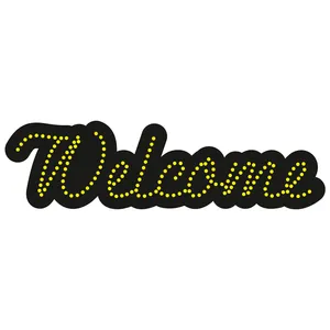 تابلو ال ای دی طرح Welcome کد 10375