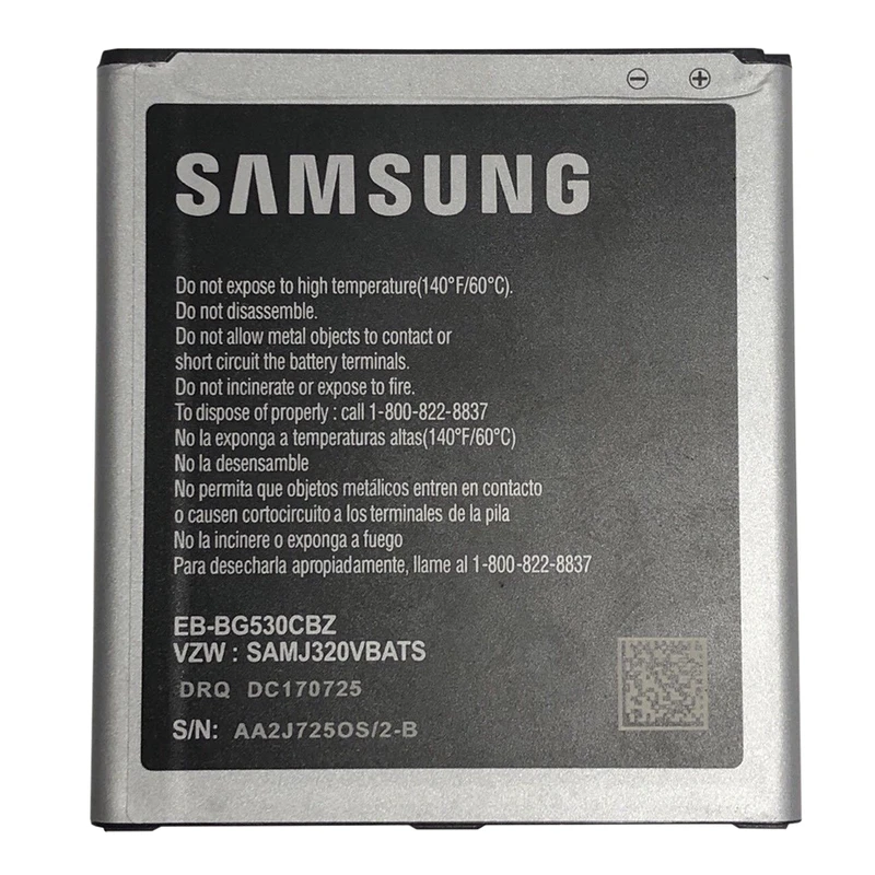 باتری موبایل مدل EB-BG530 ظرفیت 2600 میلی آمپر ساعت مناسب برای گوشی موبایل سامسونگ galaxy j5 