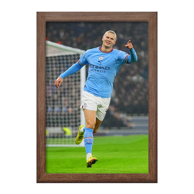 تابلو خندالو طرح ارلینگ هالند (Erling Haaland) کد 36372