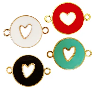 آویز دستبند مدل قلب کد AD 754 مجموعه 4 عددی