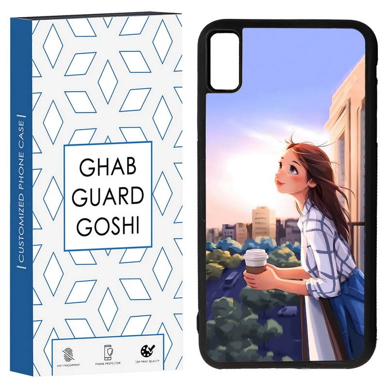 کاور قاب گارد گوشی طرح دخترانه کد TPU-016 مناسب برای گوشی موبایل اپل Iphone XS MAX/ Iphone X MAX