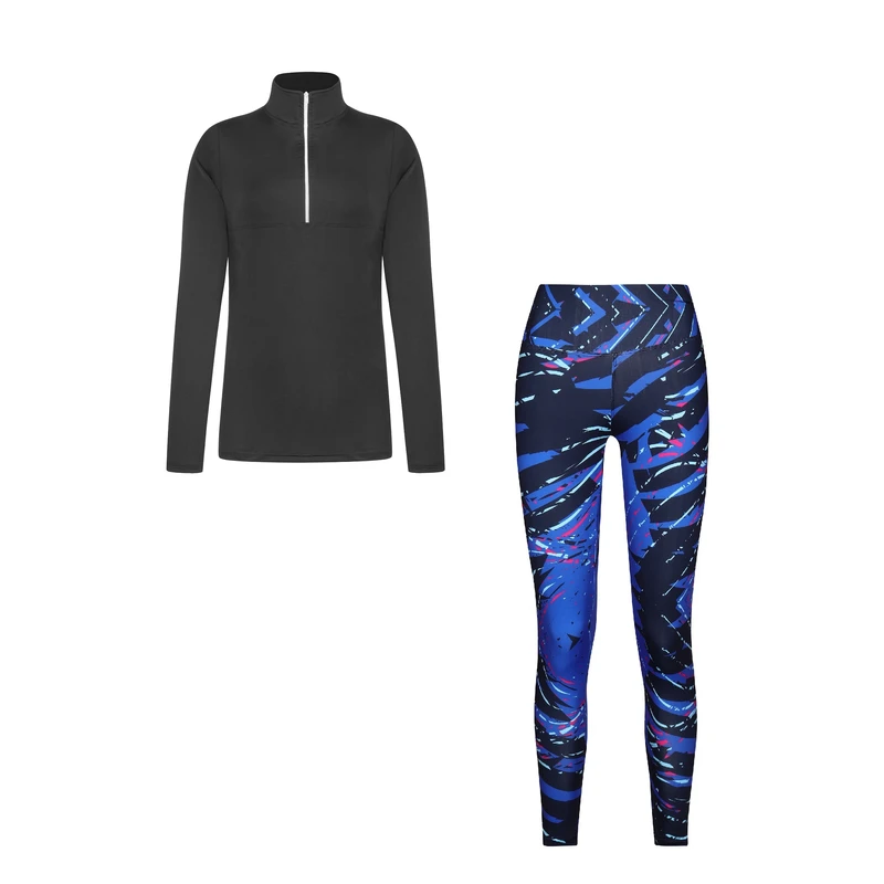 ست تی‌شرت و شلوار ورزشی زنانه مدل 276-4104