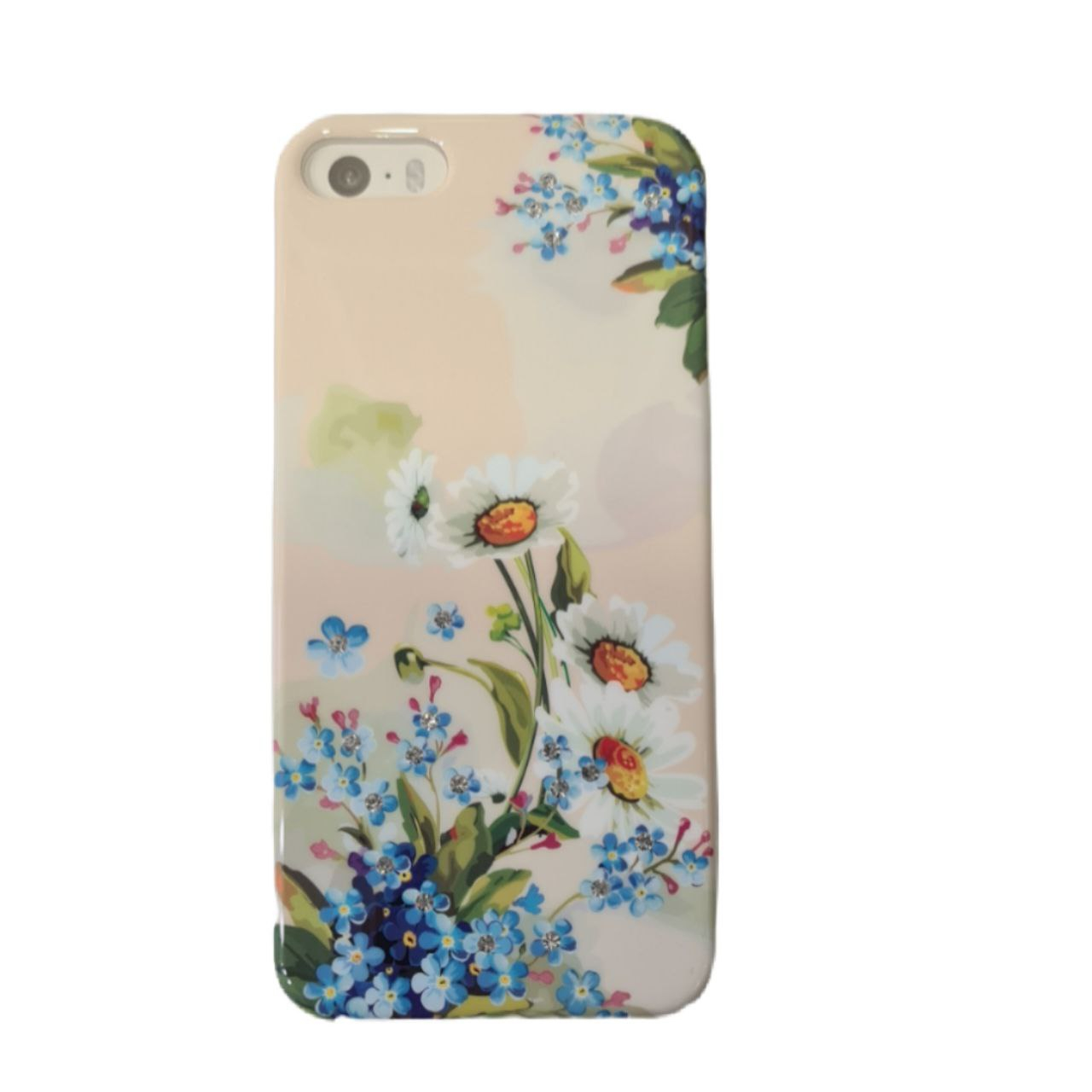 کاور بکبرگ طرح گل کد 510 مناسب برای گوشی موبایل اپل iPhone 5/5s/SE