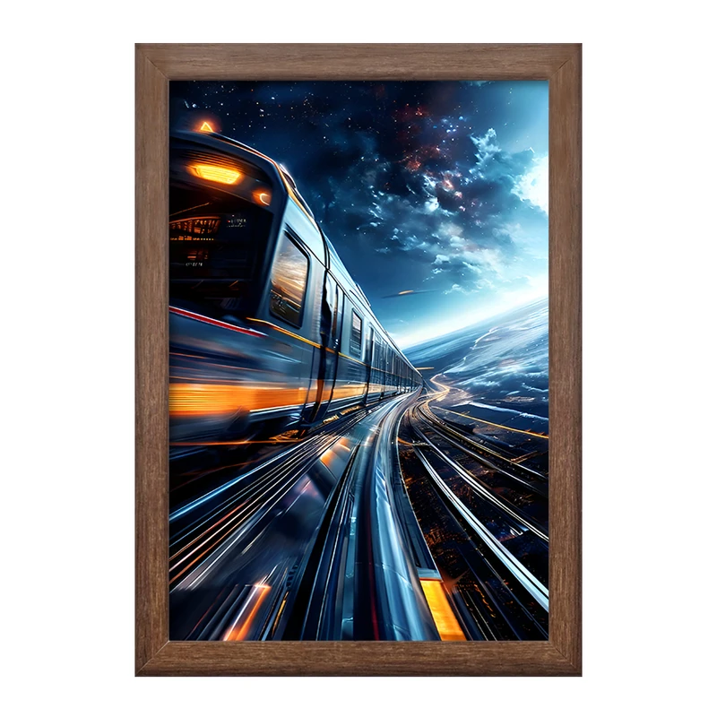 تابلو خندالو طرح قطار کد F11517