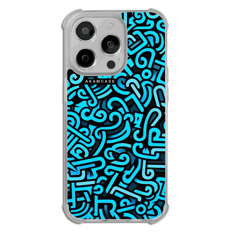 کاور آکام مدل AMC-WTA14PRO-DOODLE9 مناسب برای گوشی موبایل اپل iPhone 14 Pro