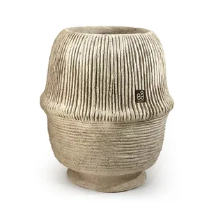 گلدان چوبی مدل تندیس