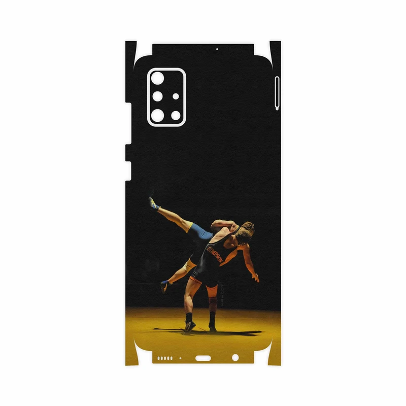 برچسب پوششی ماهوت مدل Wrestling-FullSkin مناسب برای گوشی موبایل سامسونگ Galaxy A71