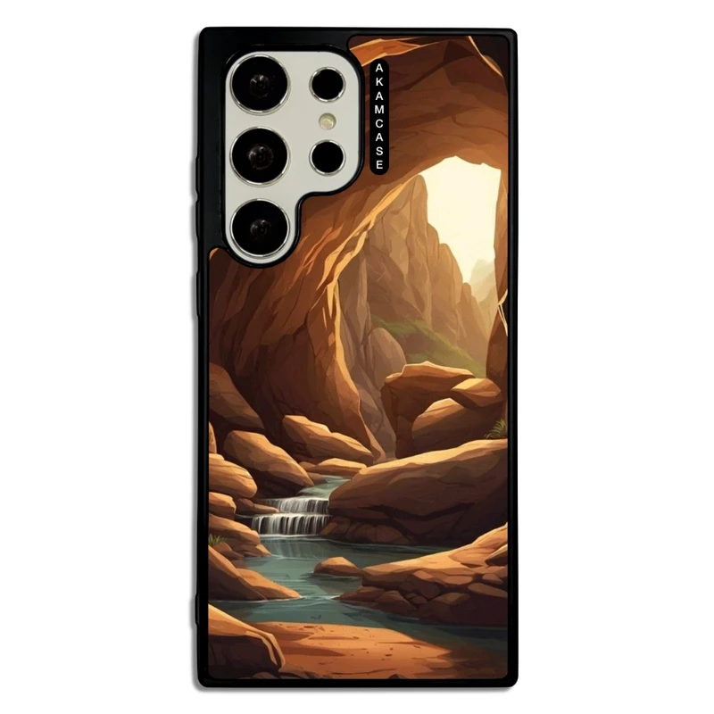 کاور آکام مدل AMC-WSGS23U-NATURE-8 مناسب برای گوشی موبایل سامسونگ Galaxy S23 Ultra