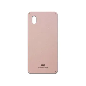 MAHOOT Rose-Gold-Leather Cover Sticker for Samsung Galaxy A01 Core