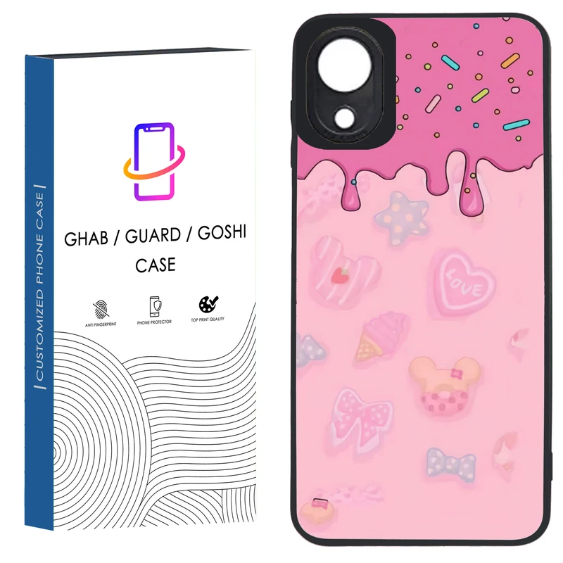 کاور قاب گارد گوشی طرح دخترانه کد 20 - tpu مناسب برای گوشی موبایل سامسونگ Galaxy A03 Core