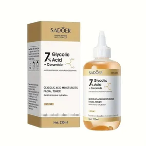تونر پاک‌کننده صورت سادور مدل GLYCOLIC ACID  مناسب برای پوست معمولی حجم 230 میلی‌لیتر