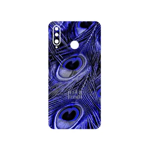 MAHOOT Purple Feather Cover Sticker for Huawei P30 Lite 24 MP Camera