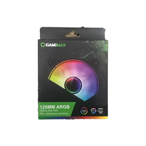 فن کیس گیم مکس مدل Rainbow-Q-Infinity