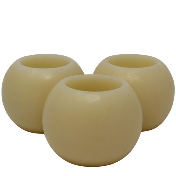 شمع بدون شعله کالیفرنیا کندل مدل CC32IVR - بسته 3 عددی شمع بدون شعله کالیفرنیا کندل مدل CC32IVR - بسته 3 عددی