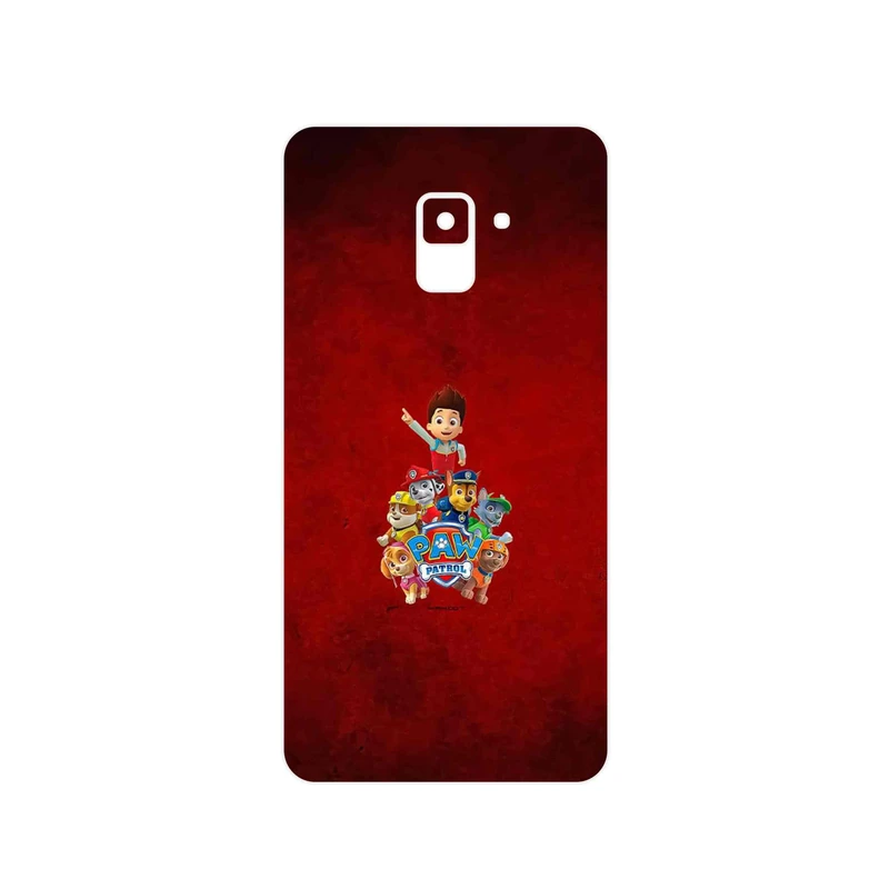 برچسب پوششی ماهوت مدل Paw Patrol مناسب برای گوشی موبایل سامسونگ Galaxy A8 Plus 2018