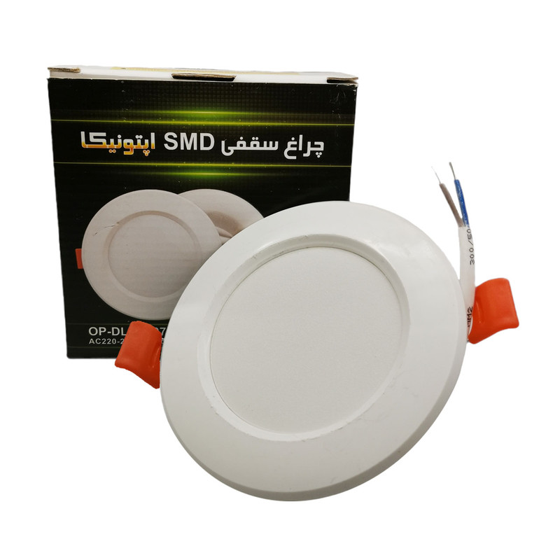 پنل ال ای دی 7 وات اپتونیکا مدل OP125 بسته 8 عددی