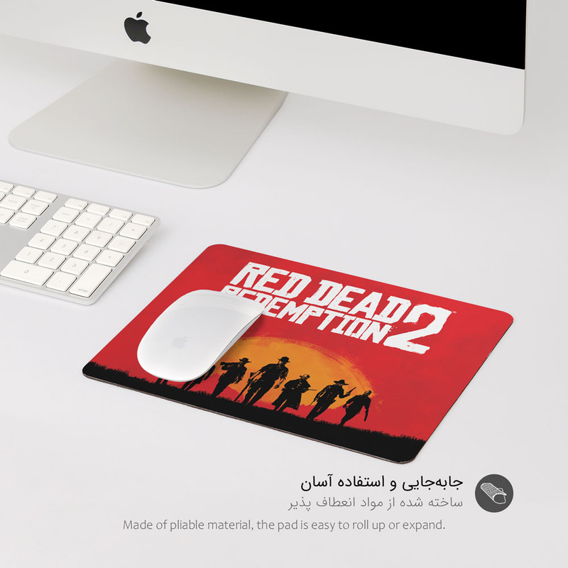 ماوس پد پیکسل میکسل مدل DEAD REDEMPTION 2 کد GARD13 1