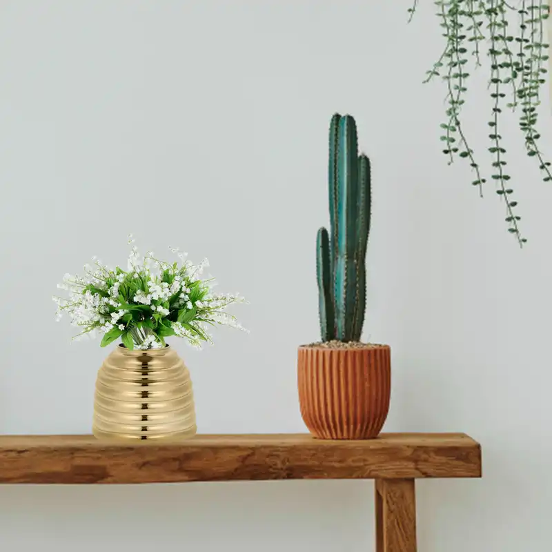 گلدان شیشه ای مدل عسل خوری