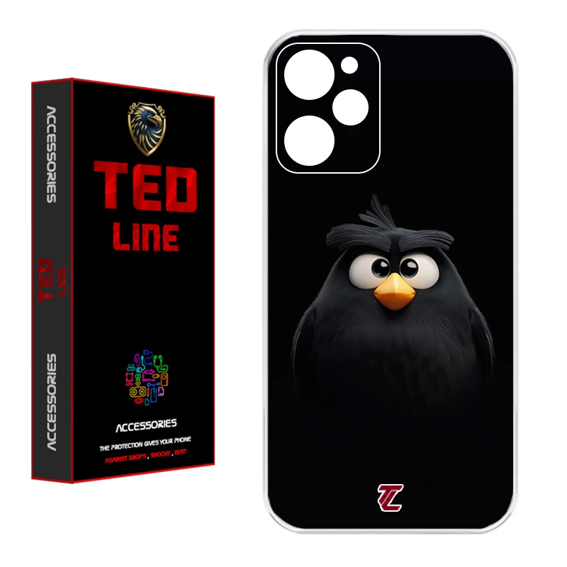 کاور تد لاین طرح پرنده کد 1122 مناسب برای گوشی موبایل شیائومی Poco X5 Pro